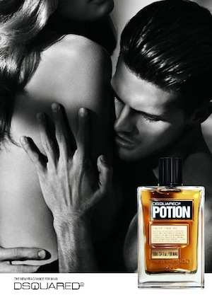 DSquared2 Potion Małgosia Bela polskie modelki w reklamach perfum