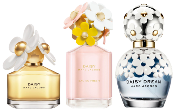 Perfumy Marc Jacobs: Daisy, Daisy Eau So Fresh i Daisy Dream