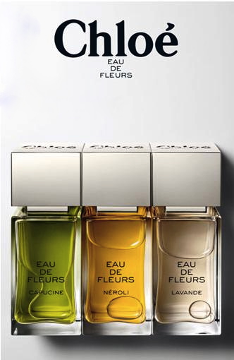 Chloe eau de Fleurs plakat