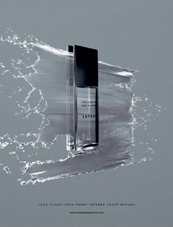 Issey Miyake Leau Pour Homme Intense plakat