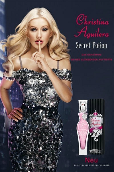 Christina Aguilera Secret Potion plakat