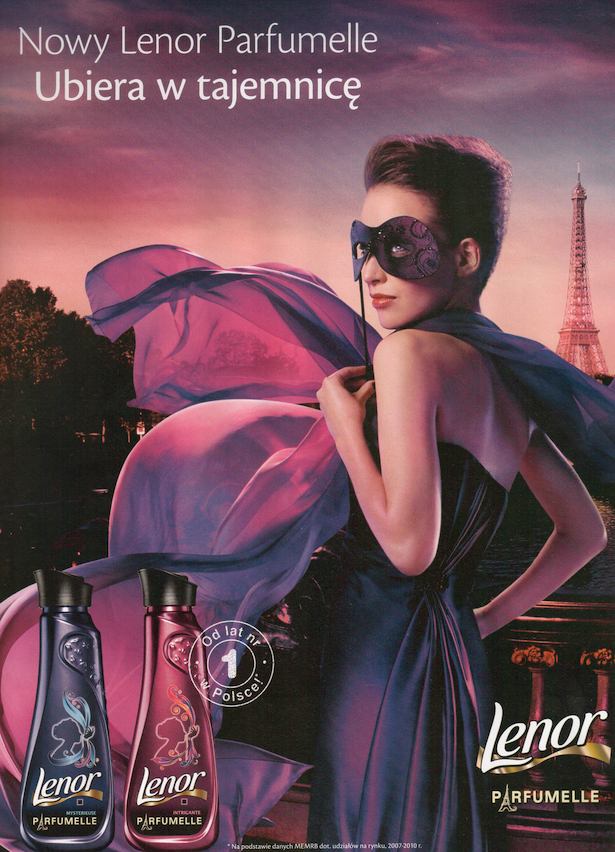 Lenor Parfumelle plakat