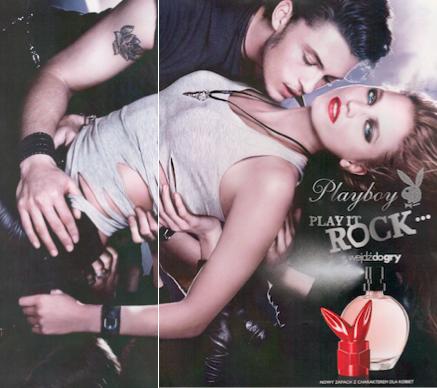 Playboy Play It Rock reklama perfume