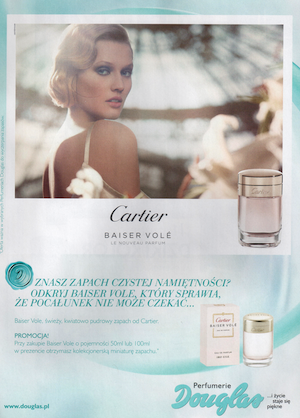 Reklam Perfum Cartier Baiser Vole Douglas