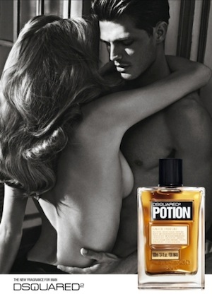 Reklama Perfum Dsquared2 Potion