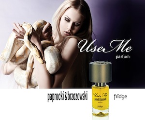 Perfumy Useme Paprocki Brzozowski Fridge plakat reklamowy