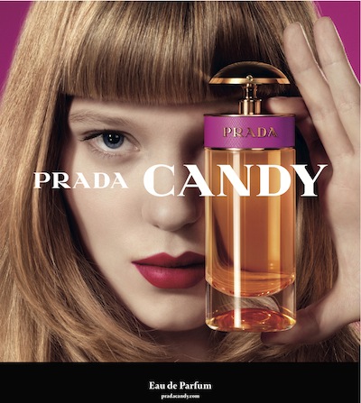 Plakat reklamowy perfum Prada Candy