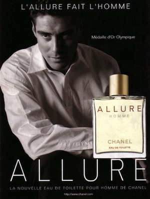 Reklama perfum Chanel Allure Homme Medalista Olimpijski