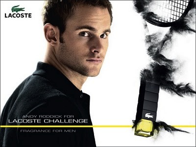 Reklama perfum Lacoste Challenge Andy Roddick