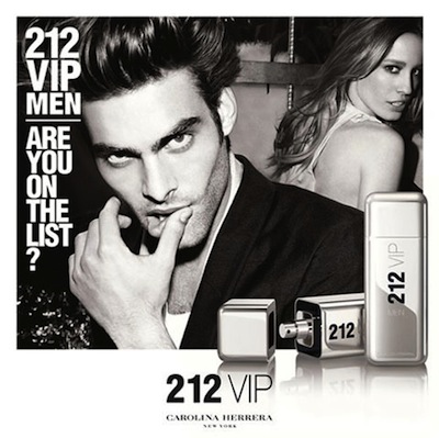 Carolina Herrera 212 VIP Men perfumy na walentynki