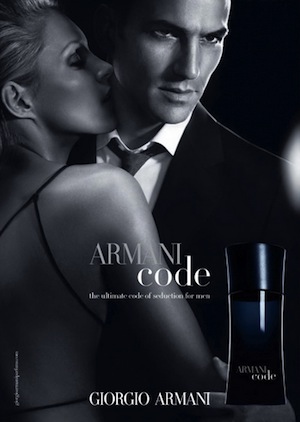 Perfumy Giorgio Armani Armani Code For Him reklama