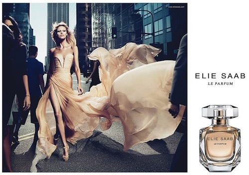 Reklama perfum Elie Saab Le Parfum Anja Rubik