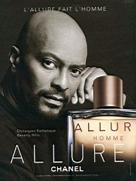 Murzyni w reklamach perfum Chanel Allure Homme