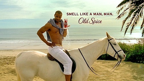 Murzyni w reklamach perfum Old Spice Isaiah Mustafa