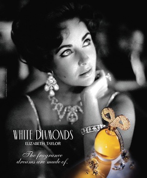 Reklama perfum Elizabeth Taylor White Diamonds