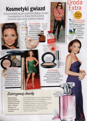 Ulubione perfumy gwiazd Edyta Herbuś Cosmopolitan