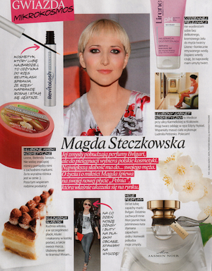 Ulubione perfumy gwiazd Magda Steczkowska Uroda