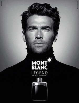 Reklamy perfum w prasie Mont Blanc Legend Douglas