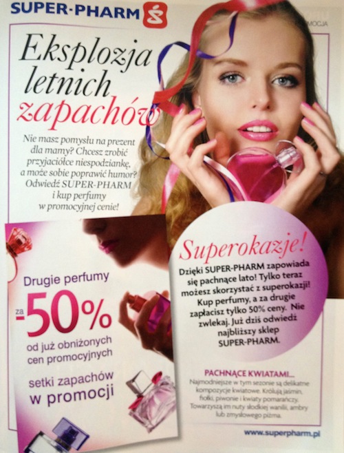 Reklama Super Pharm Perfumy Hot Moda Shopping