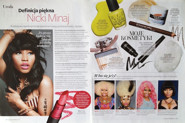 Ulubione perfumy Gwiazd Nicki Minaj Instyle