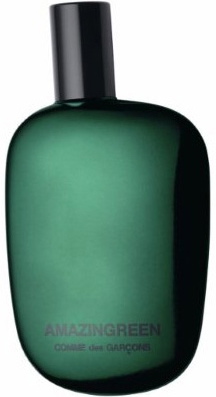 Perfumy Amazinggreen Comme De Garcons flakon