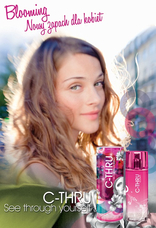 Reklamy perfum w polskiej prasie C-Thru Blooming