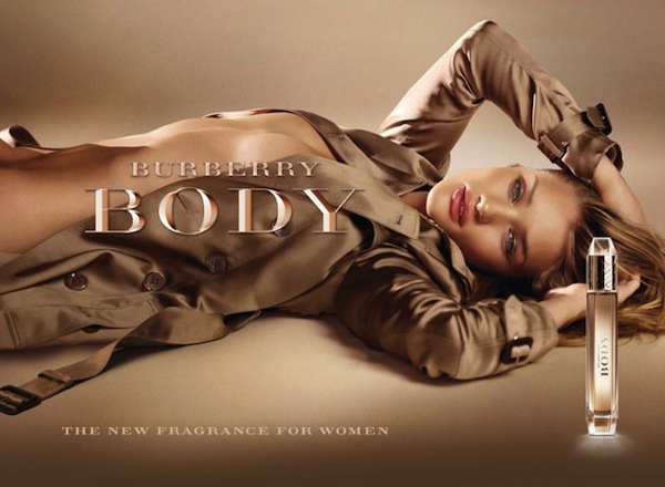 Reklama perfum Burberry Body Rosie Huntington Whiteley