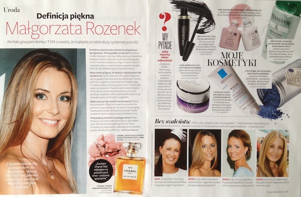 Ulubione perfumy gwiazd Małgorzata Rozenek Instyle