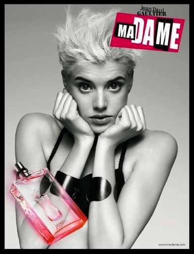 Wcielenia perfum dla kobiet Jean Paul Gaultier Madame Agyness Deyn