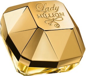 Złote perfumy Paco Rabanne Lady Million