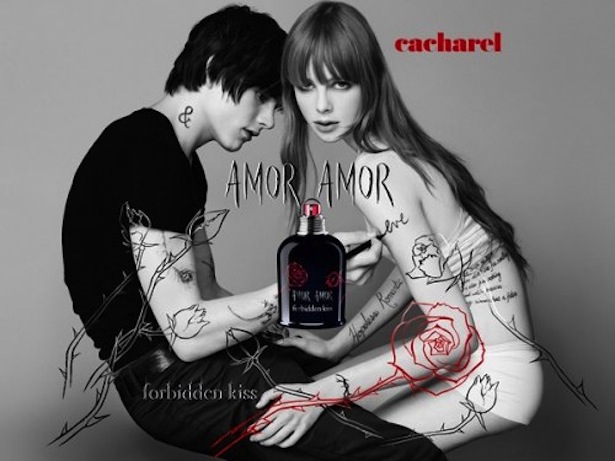 Muzyka z reklamy perfum Cacharel Amor Amor Forbidden Kiss