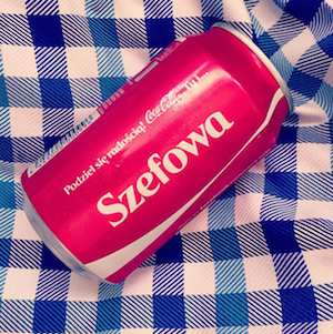 Coca - Cola - puszka Szefowej