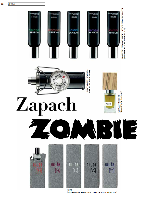 Zapach zombie - artykuł dla magazynu Existence