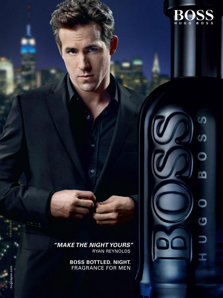 Reklama perfum Boss Bottled Night