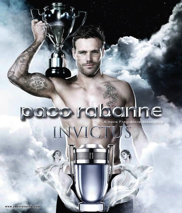 Reklama perfum Paco Rabanne Invictus