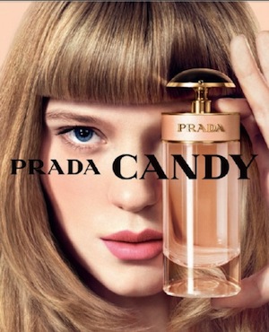 Reklama perfum Prada Candy L'eau