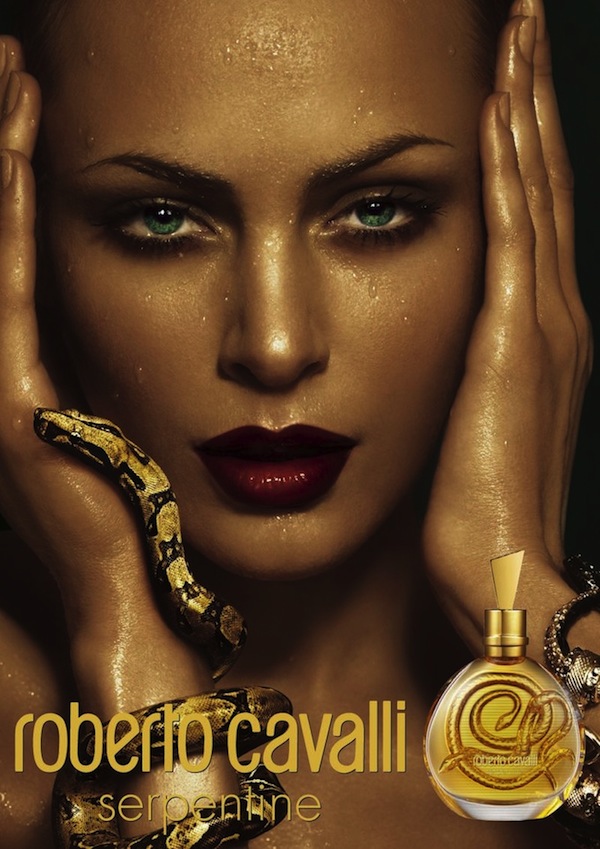 Reklama perfum Roberto Cavalli Serpentine