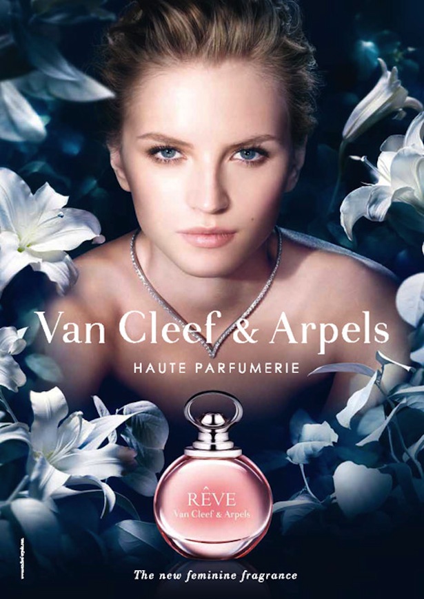 Reklama perfum Van Cleef & Arpels Reve