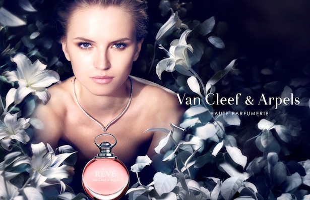 Reklama perfum Van Cleef & Arpels Rêve