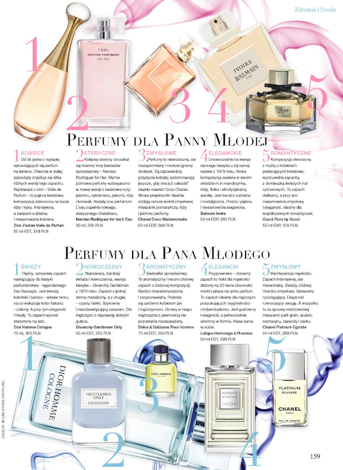 Perfumy dla Pana Młodego i Panny Młodej - Wedding / lato 2013