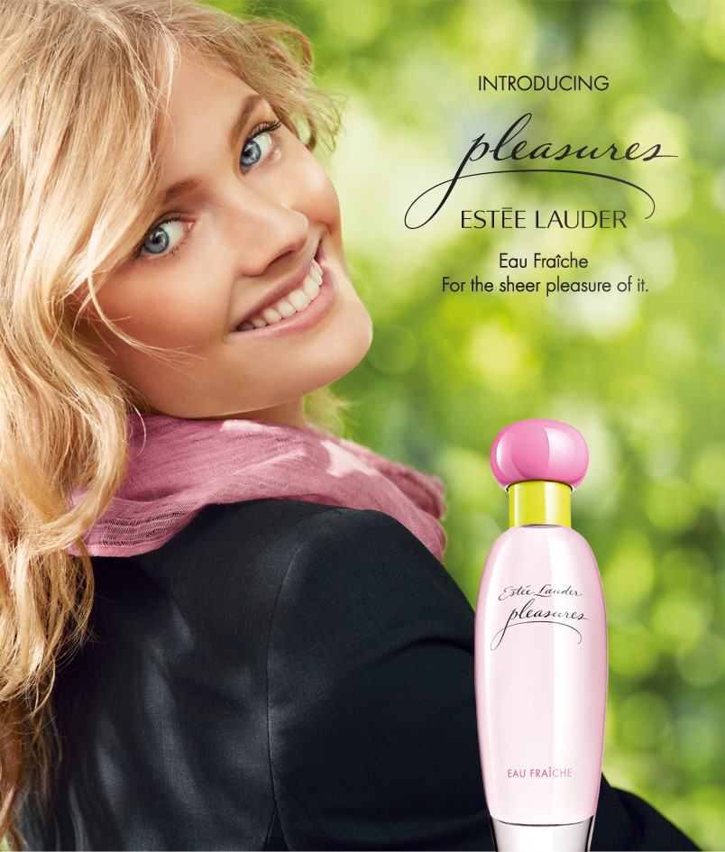 Reklama perfum Estee Lauder Pleasures Eau Fraiche