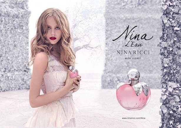 Reklama perfum Nina Ricci Nina L'eau