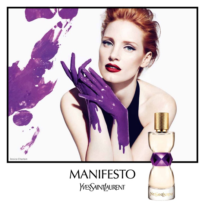 Reklama perfum YSL Manifesto