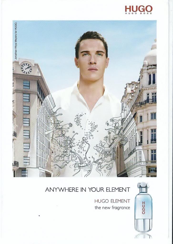 Reklama perfum Hugo Boss Element