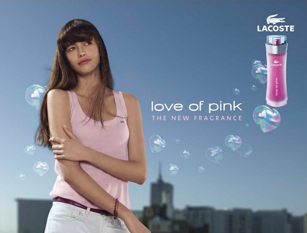 Reklama perfum Lacoste Love Of Pink