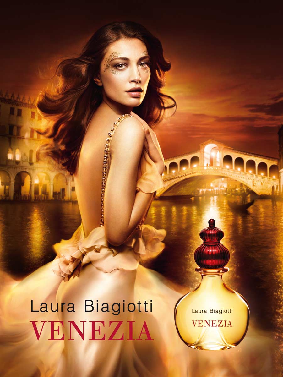 Reklama perfum Laura Biagiotti Venezia