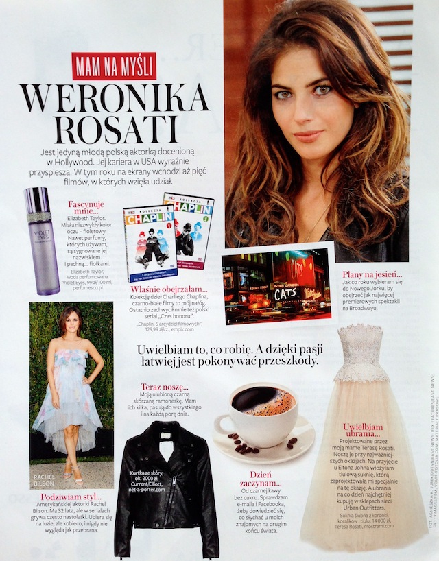 Ulubione perfumy Weroniki Rosati - InStyle