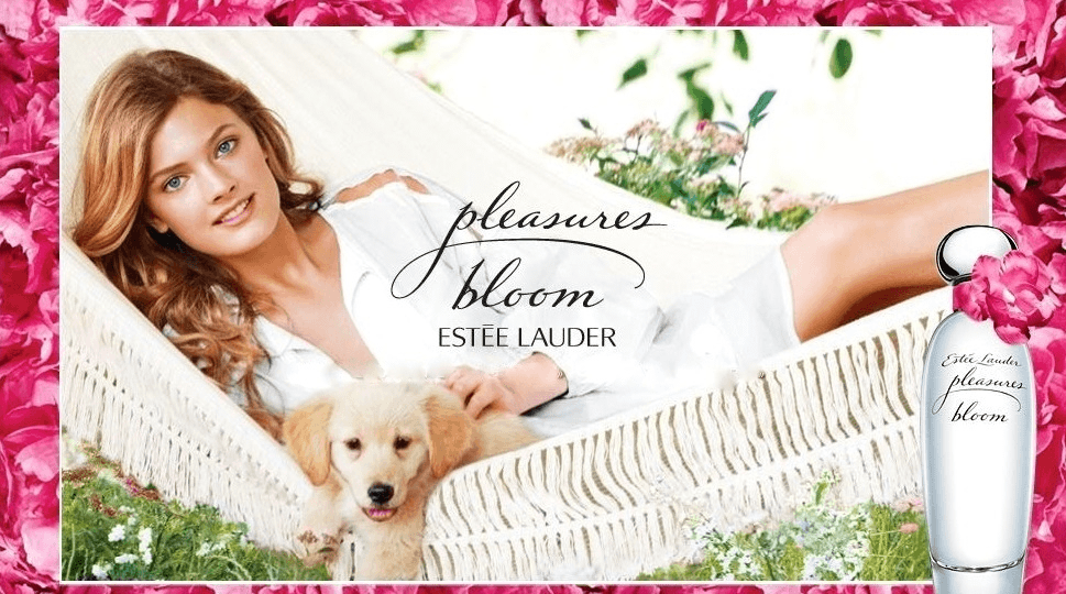 Reklama perfum Estée Lauder Pleasures Bloom