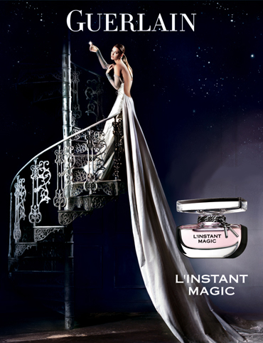 Reklama perfum Guerlain L'instant Magic