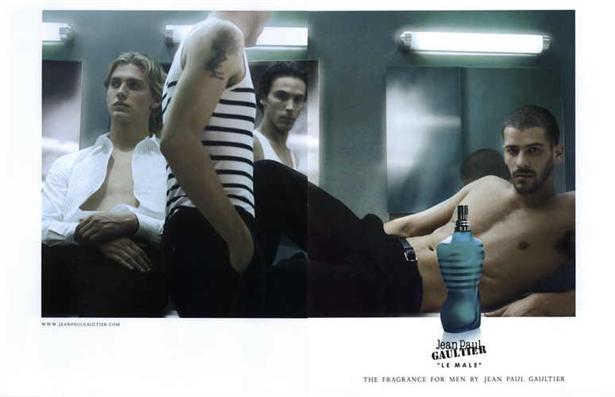 Reklama perfum Jean-Paul Gaultier Le Male